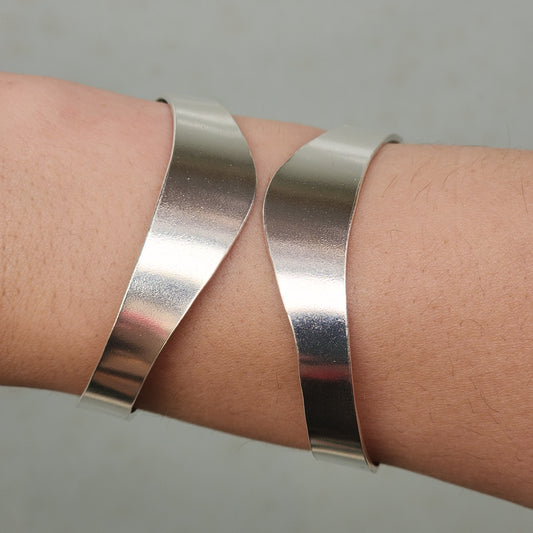 Infinity Fine Silver Bracelet