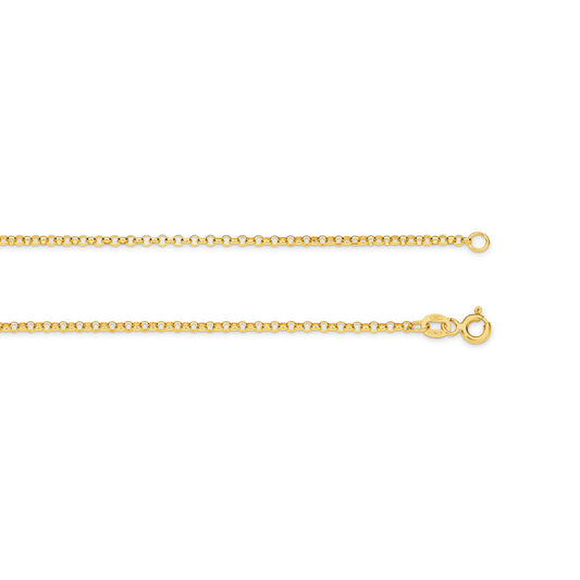Belcher gold chain 2mm
