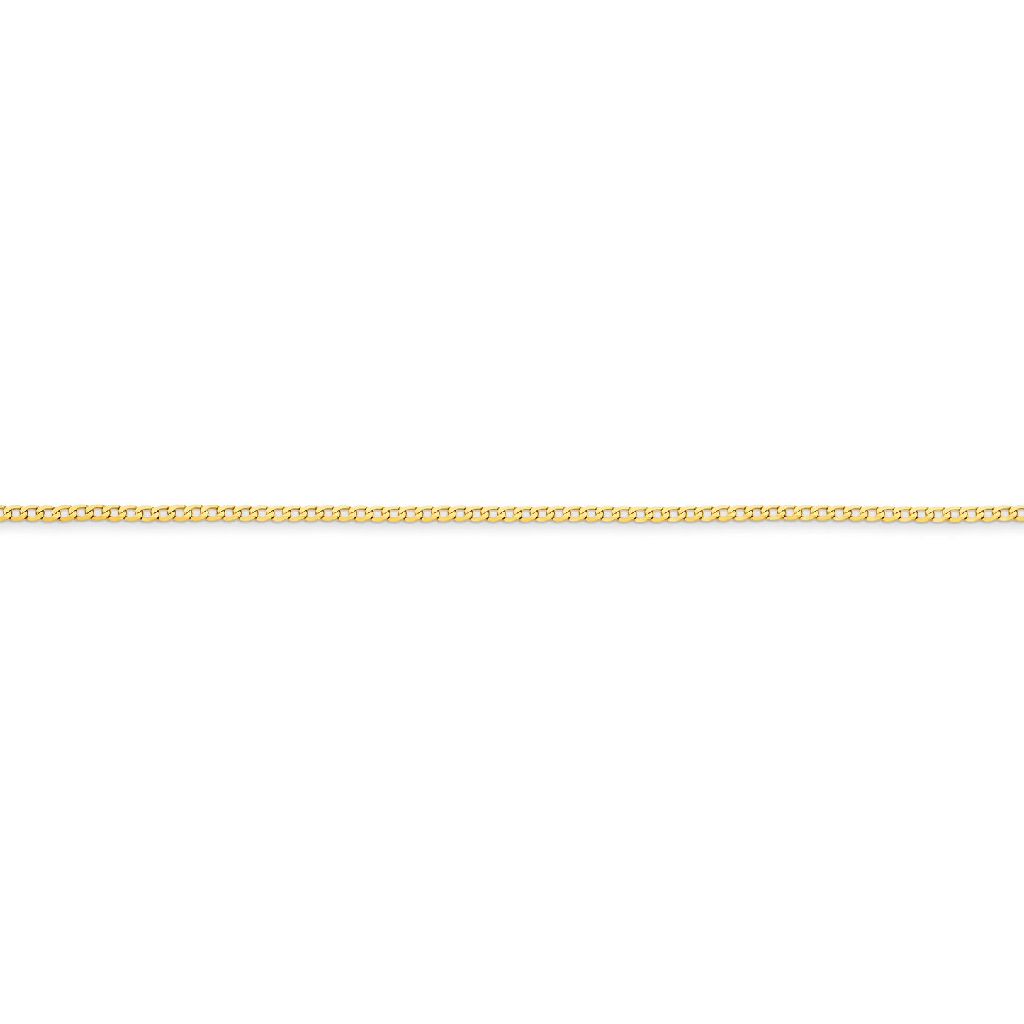 Figaro gold chain yellow gold 1.5mm single link