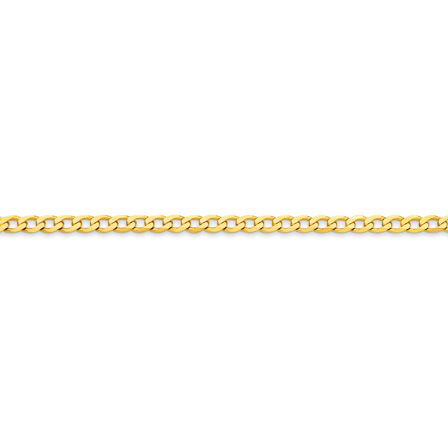 Figaro gold chain yellow gold 3.9mm single link