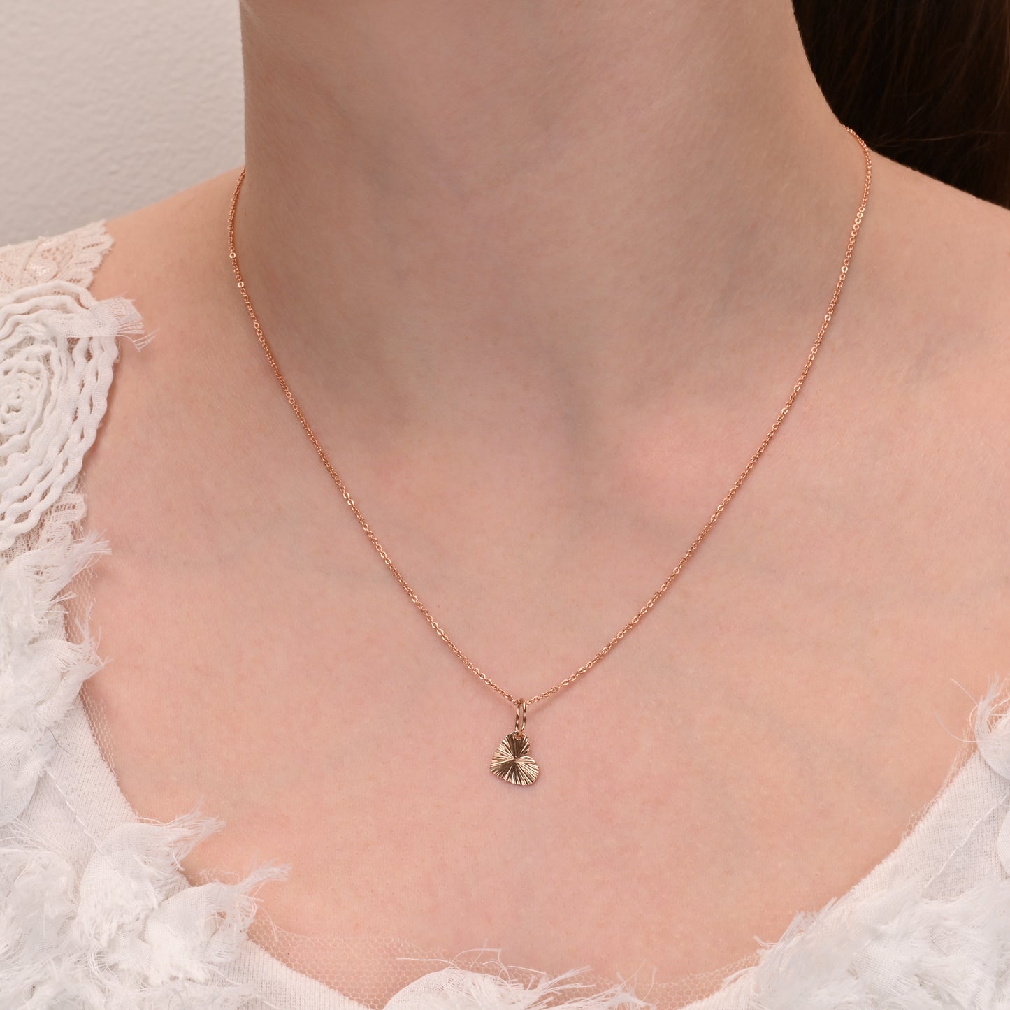 Gold Little Heart Pendant