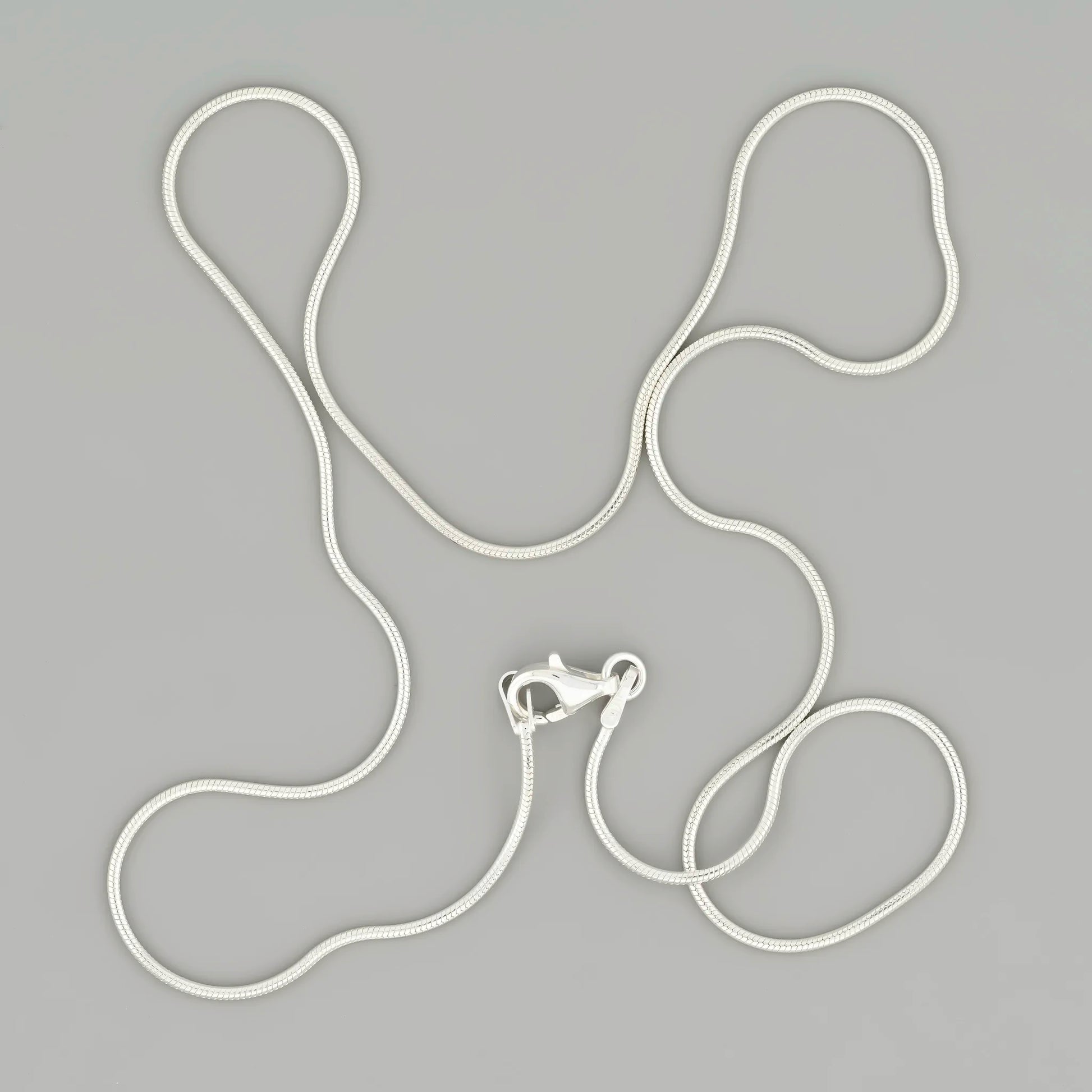 silver chain snake chain 1 6mm