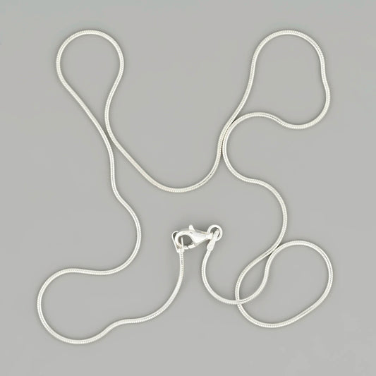 silver chain snake chain 1 6mm