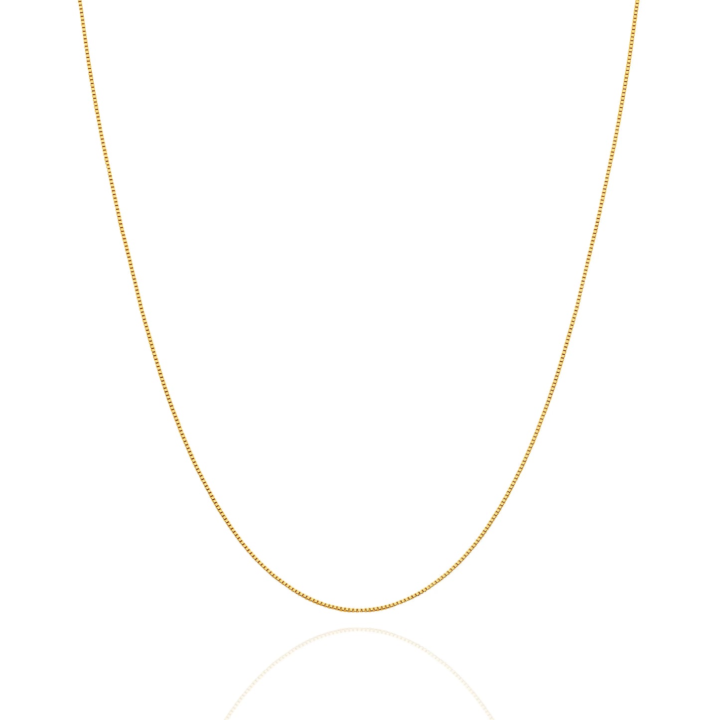 Gold Box Chain 0.5mm