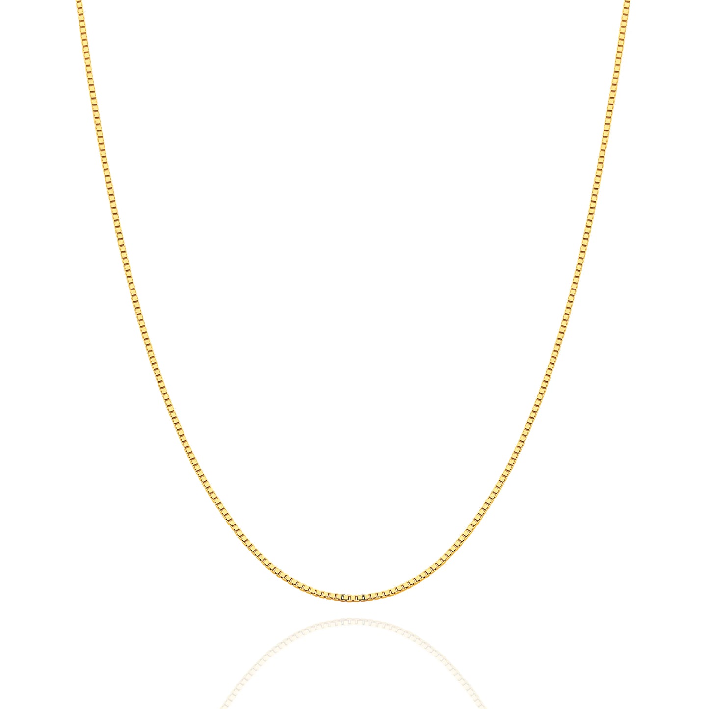 Gold Box Chain 0.8mm