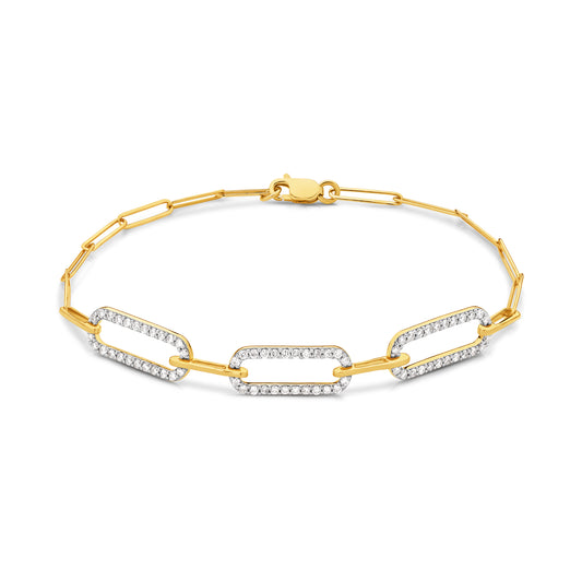 Bracelet 0.53ct Solid Gold — main view 2