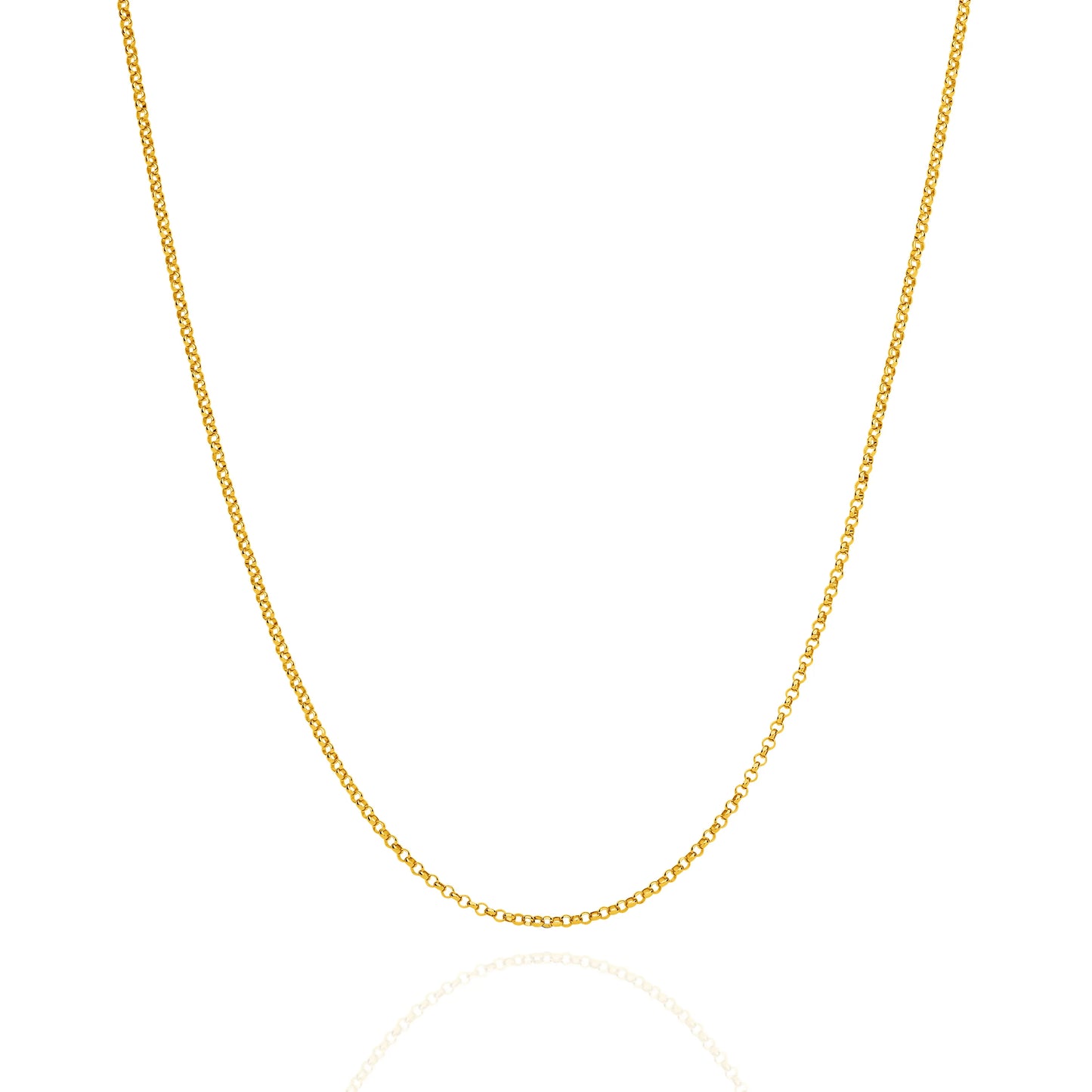 Belcher gold chain 1.3mm