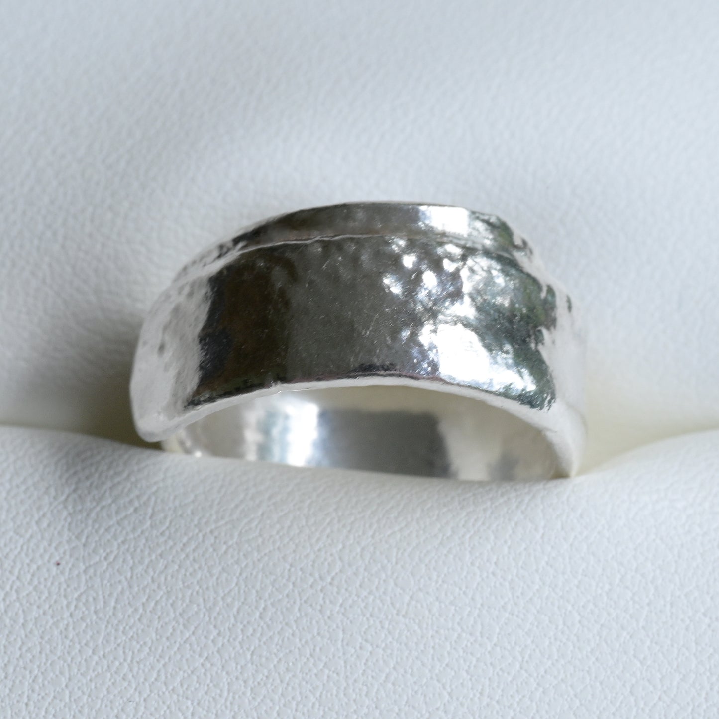 Double Wrap Band - 999 Fine Silver Sculptural Ring