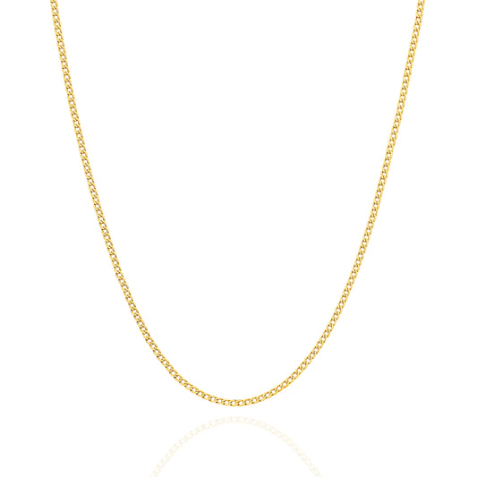 Figaro gold chain yellow gold 1.5mm single link