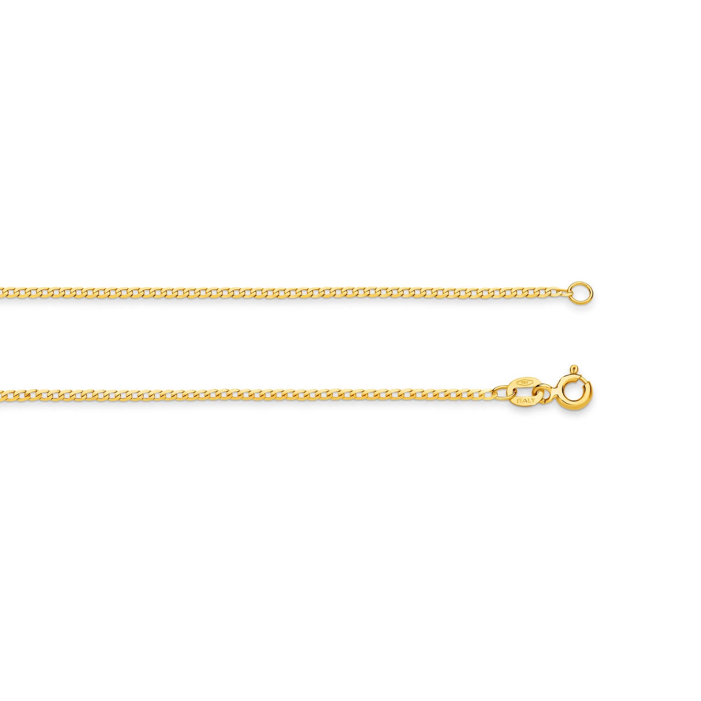 Figaro gold chain yellow gold 1.5mm single link