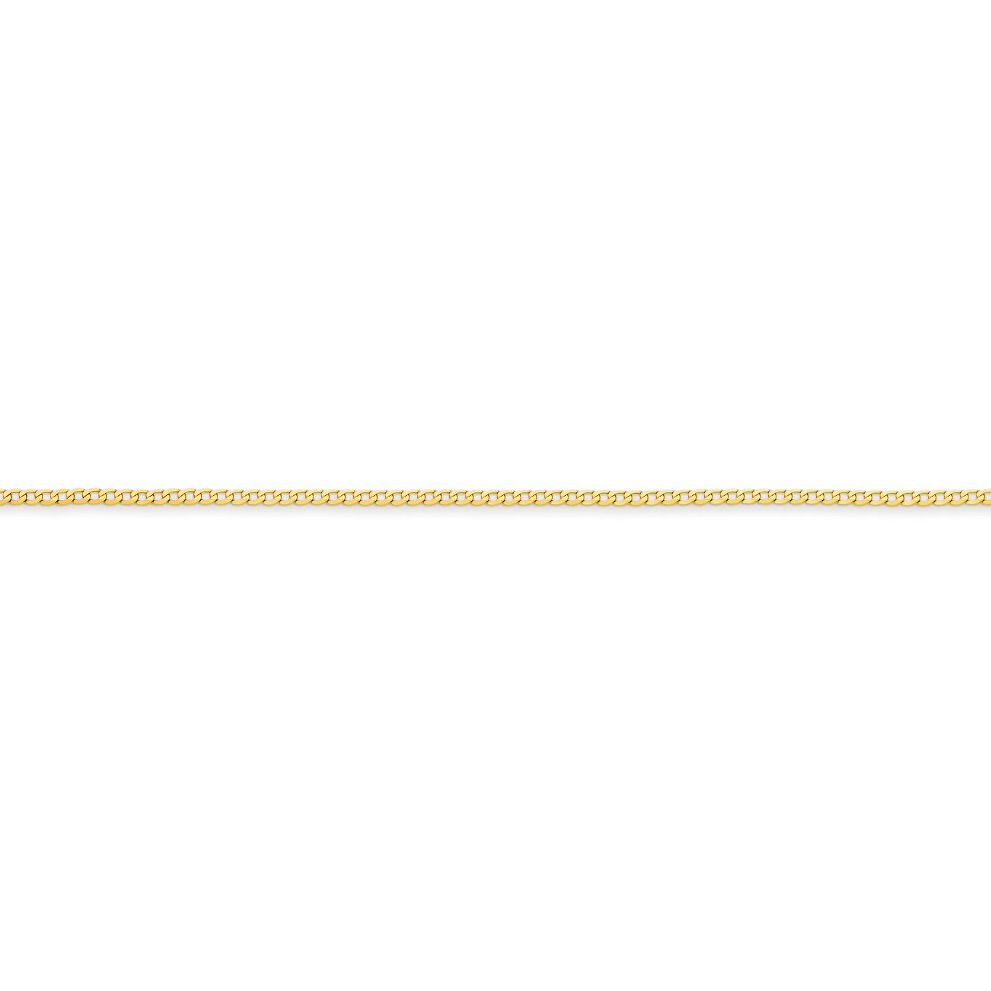 Figaro gold chain yellow gold 1.5mm single link