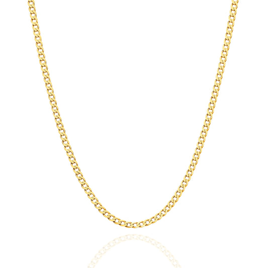 Figaro gold chain yellow gold 2.4mm single link