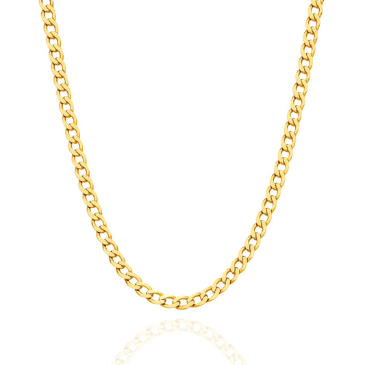 Figaro gold chain yellow gold 3.9mm single link