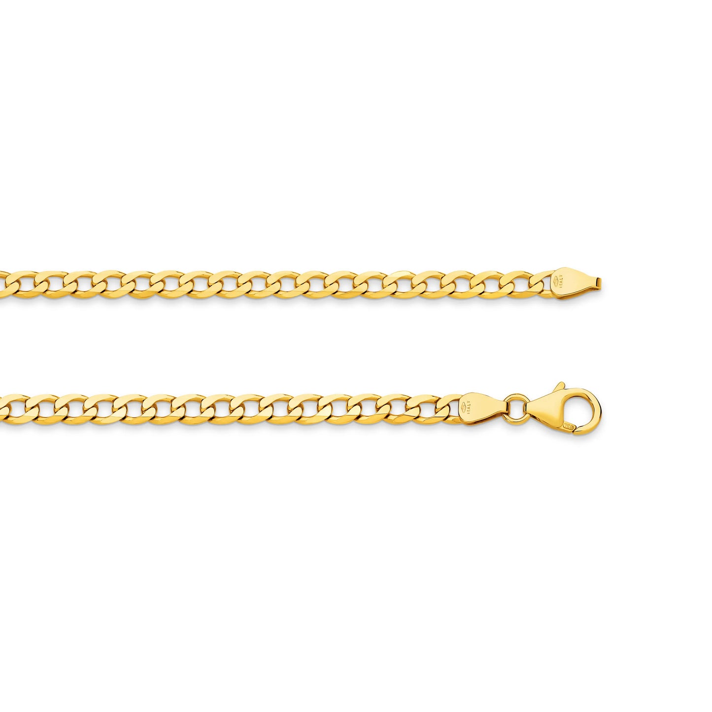 Figaro gold chain yellow gold 3.9mm single link