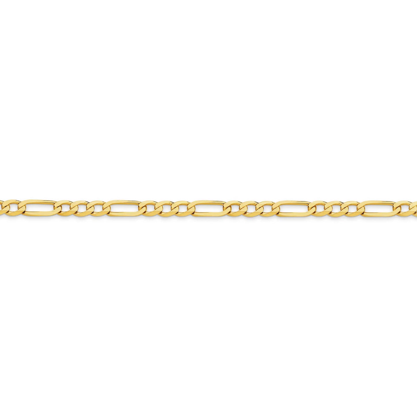 figaro gold chain yellow gold 3 9mm