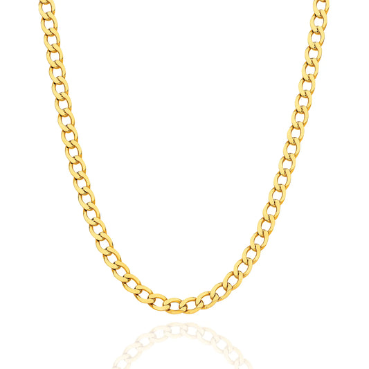 figaro gold chain yellow gold 4 8mm 0 1