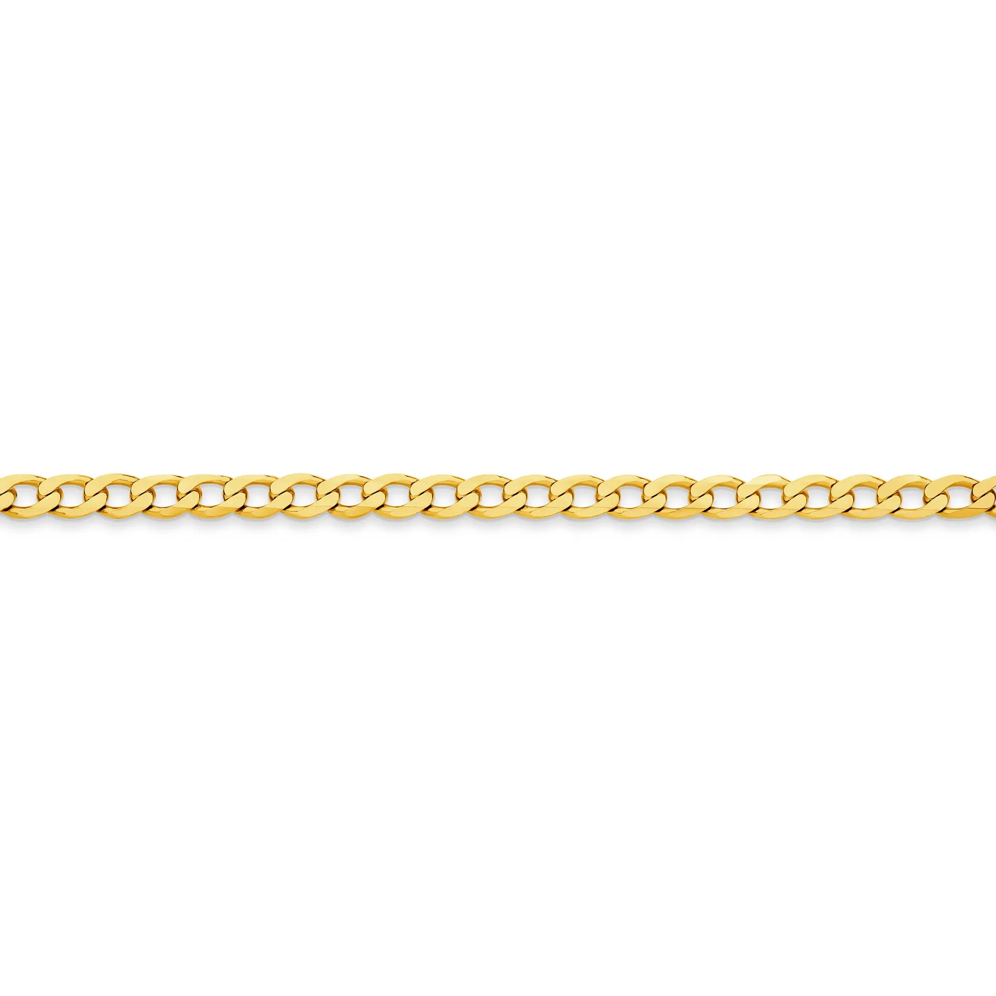 figaro gold chain yellow gold 4 8mm 0 1