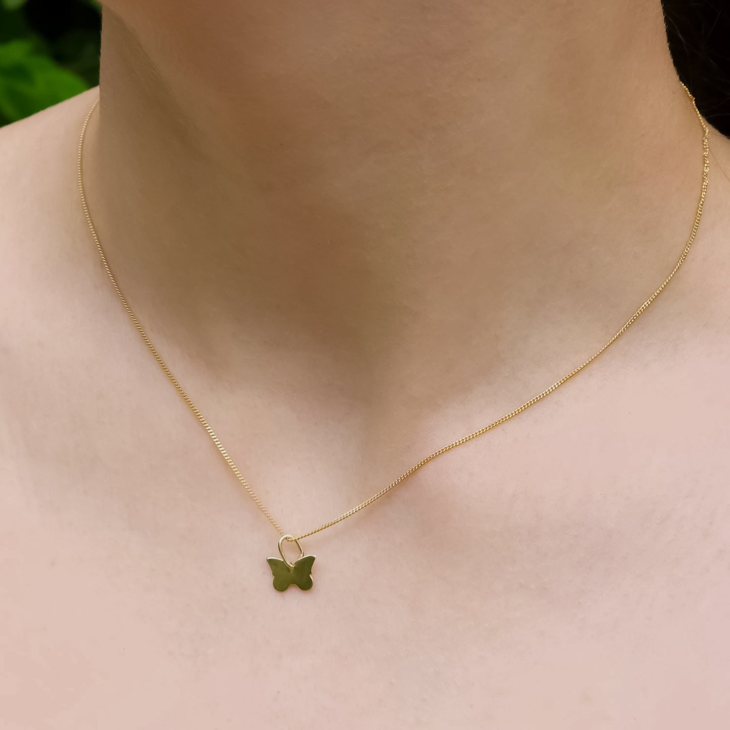 Little Butterfly Gold Pendant