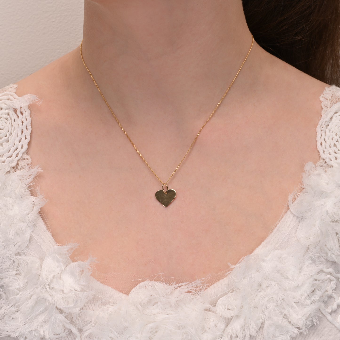 Gold Little Heart Pendant