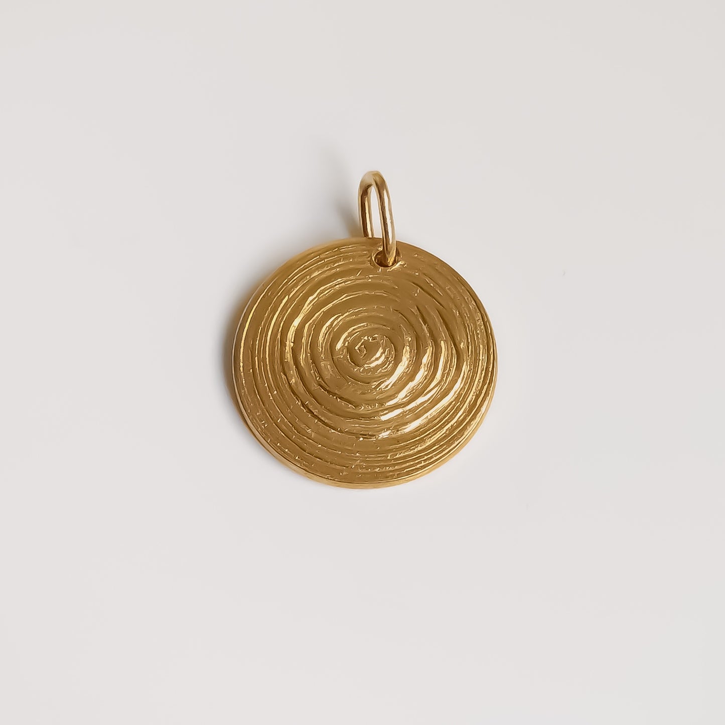 Sun Silver Pendant Gold Plated