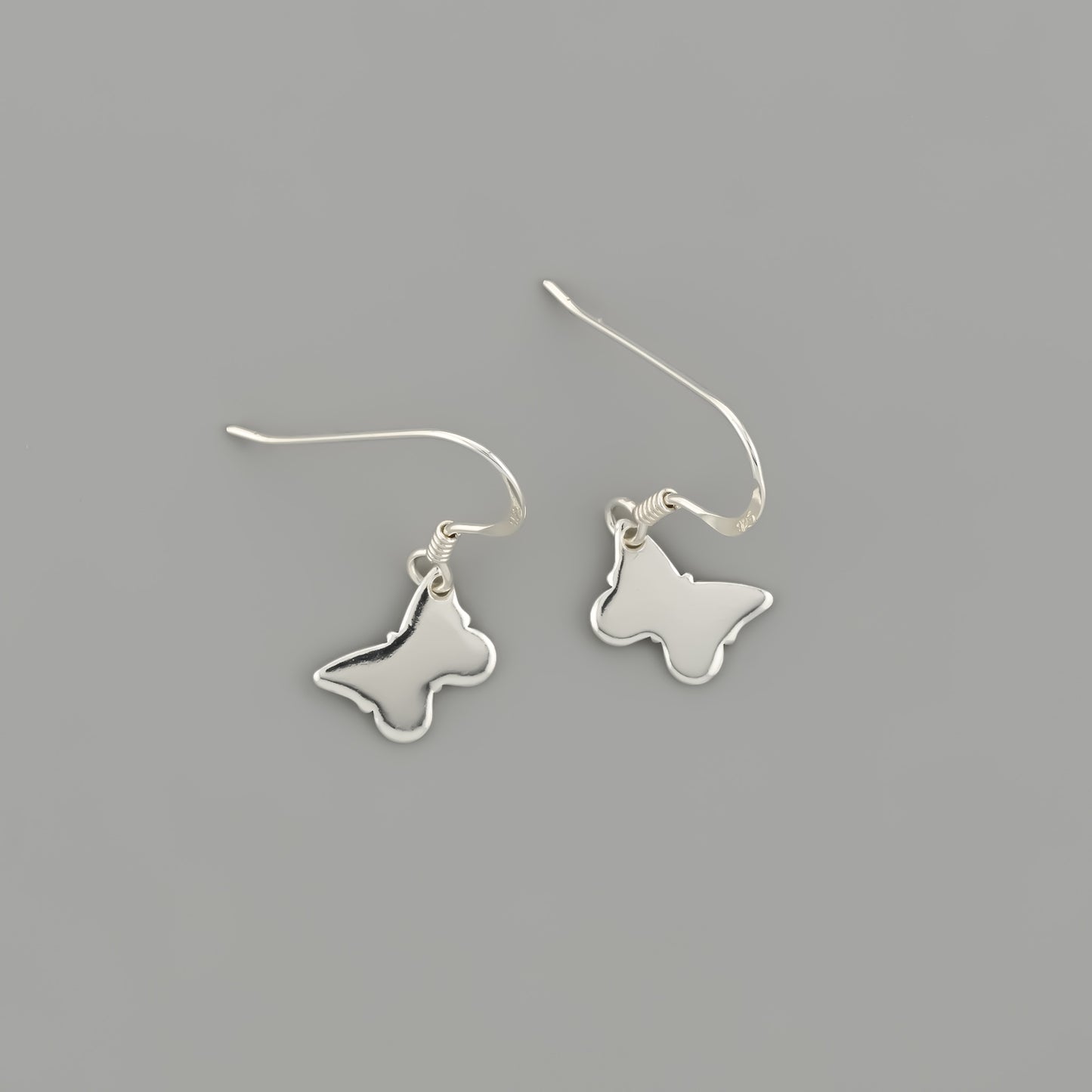 Butterfly Silver Earrings