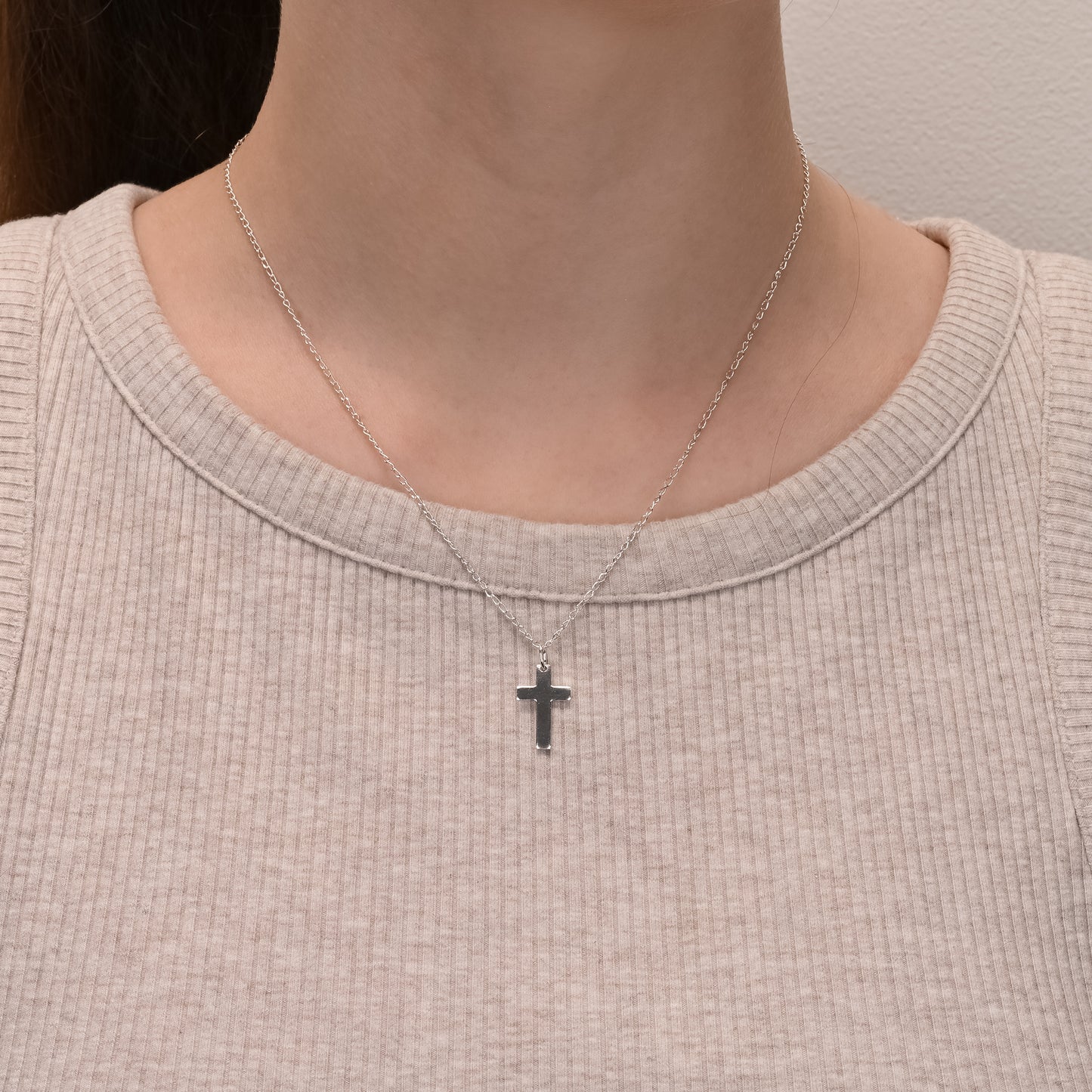 Fine Silver Cross Pendant