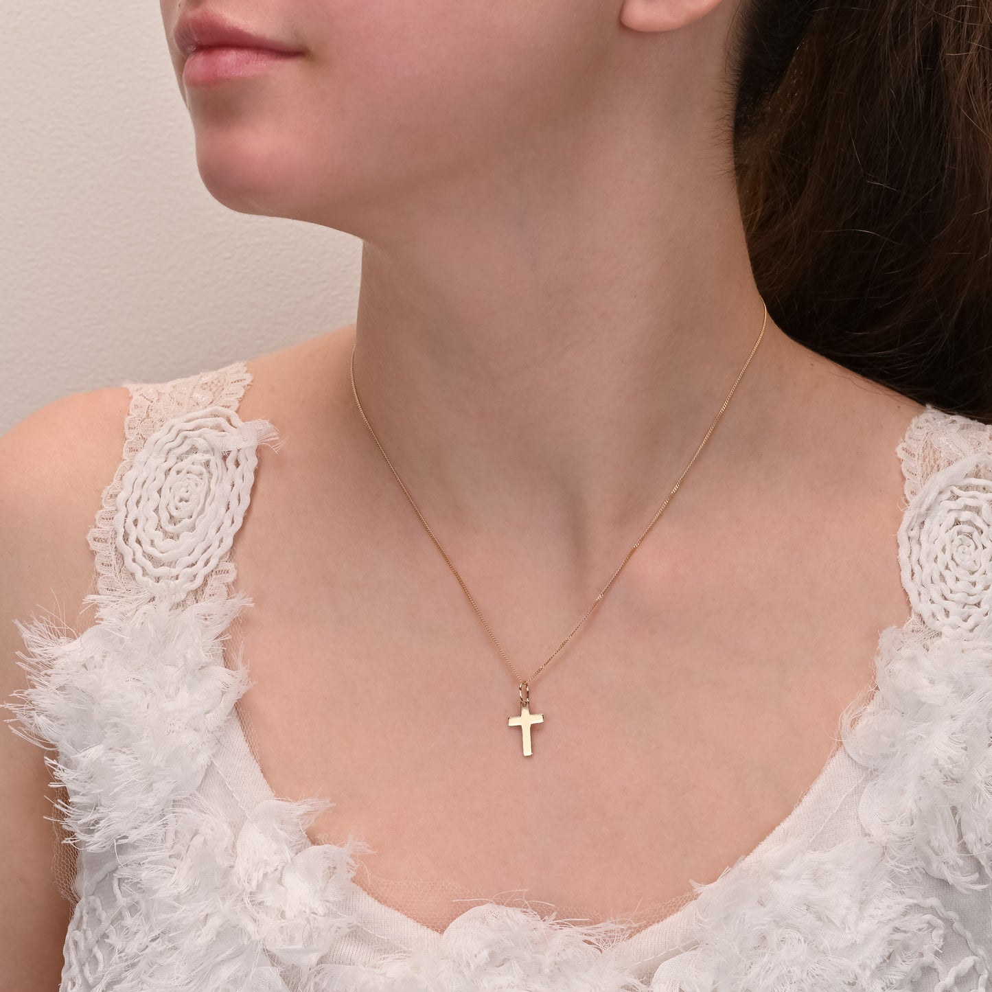 Gold Cross Pendant