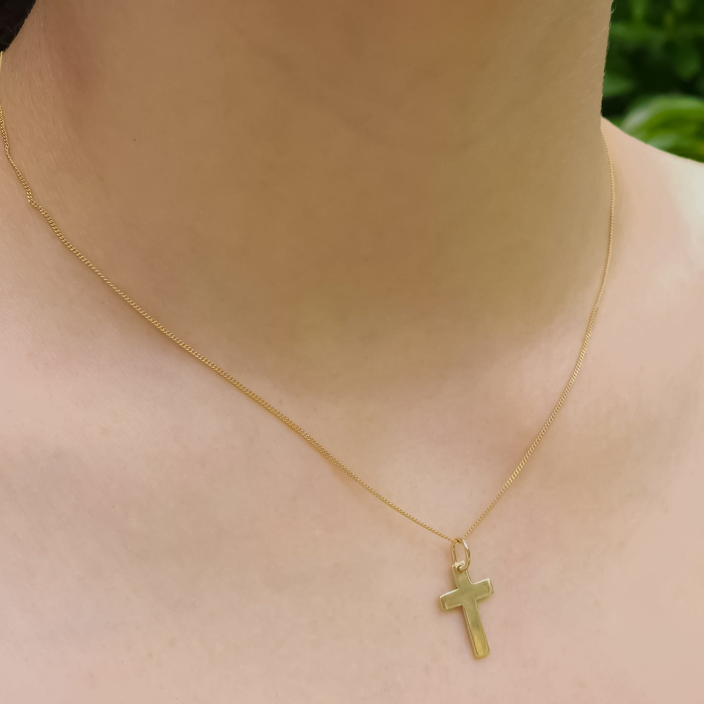 Gold Cross Pendant