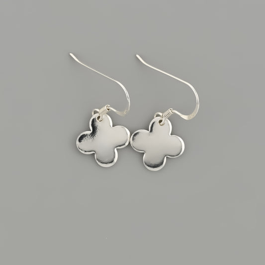 Flower Silver Earrings