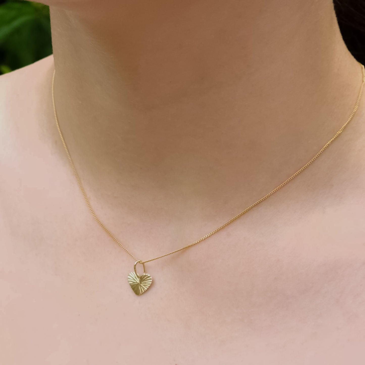 Gold Little Heart Pendant