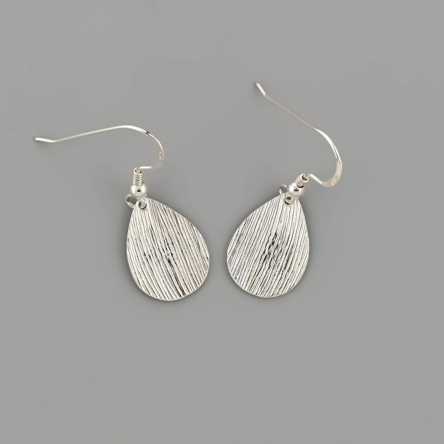 Circle Silver Earrings