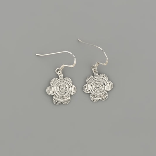 Shamrock Silver Earrings