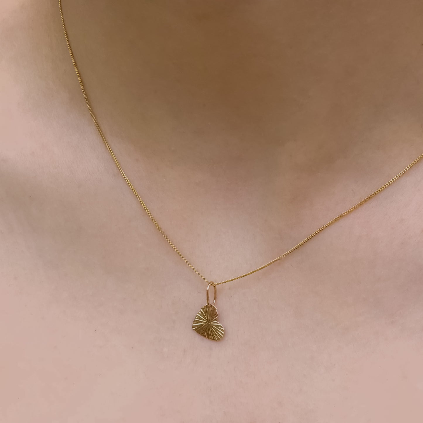 Gold Little Heart Pendant