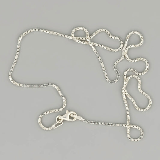 Silver Box Chain 1.1mm