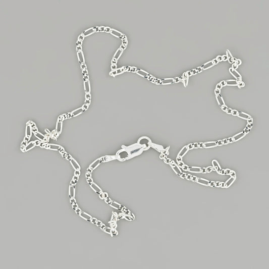 Figaro silver chain 2.2mm