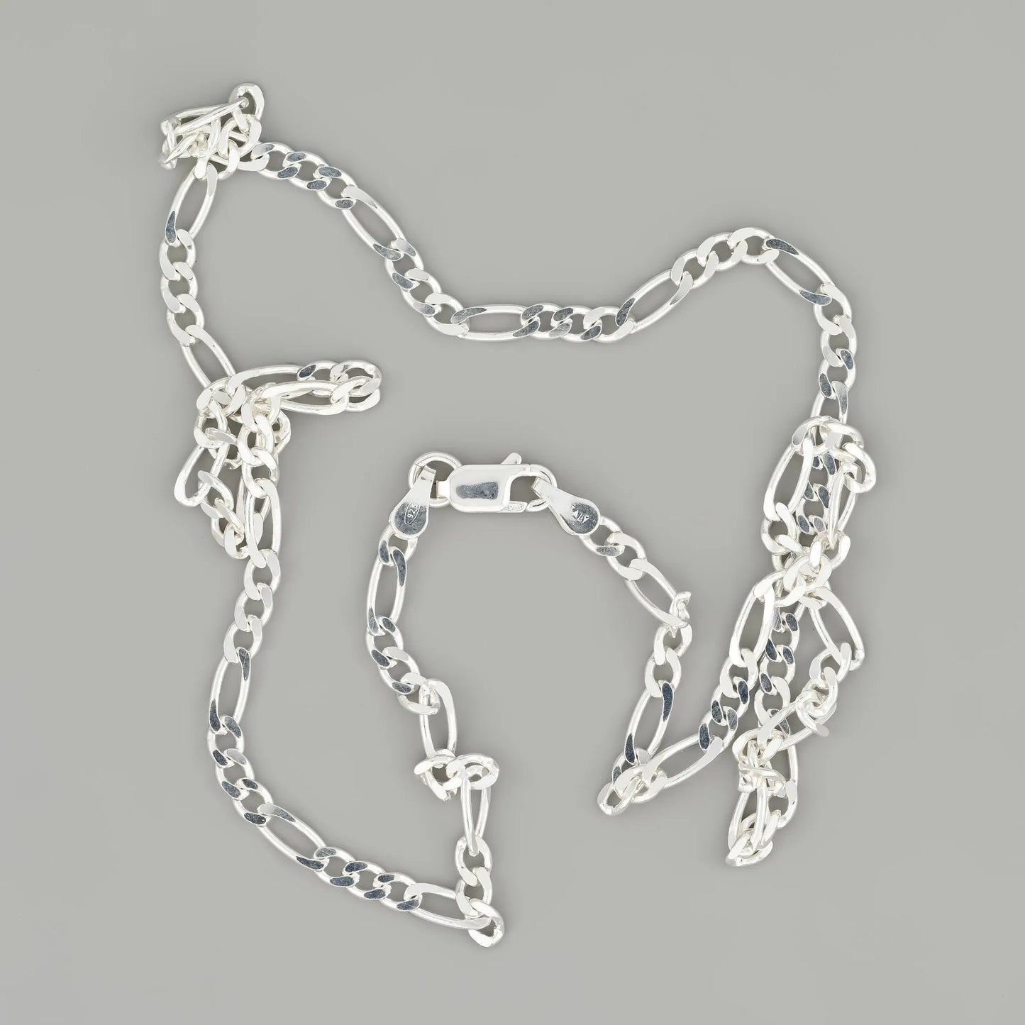 Figaro silver chain 3mm