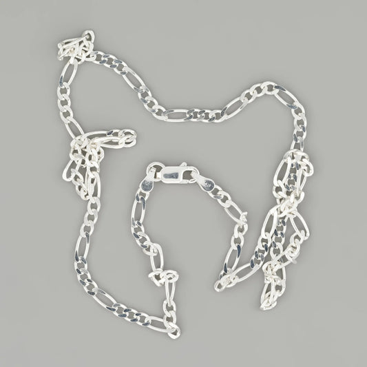 Figaro silver chain 3mm