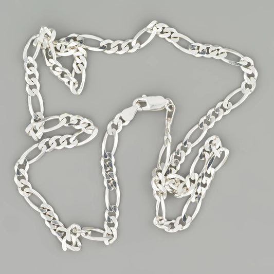 Figaro silver chain 4.6mm