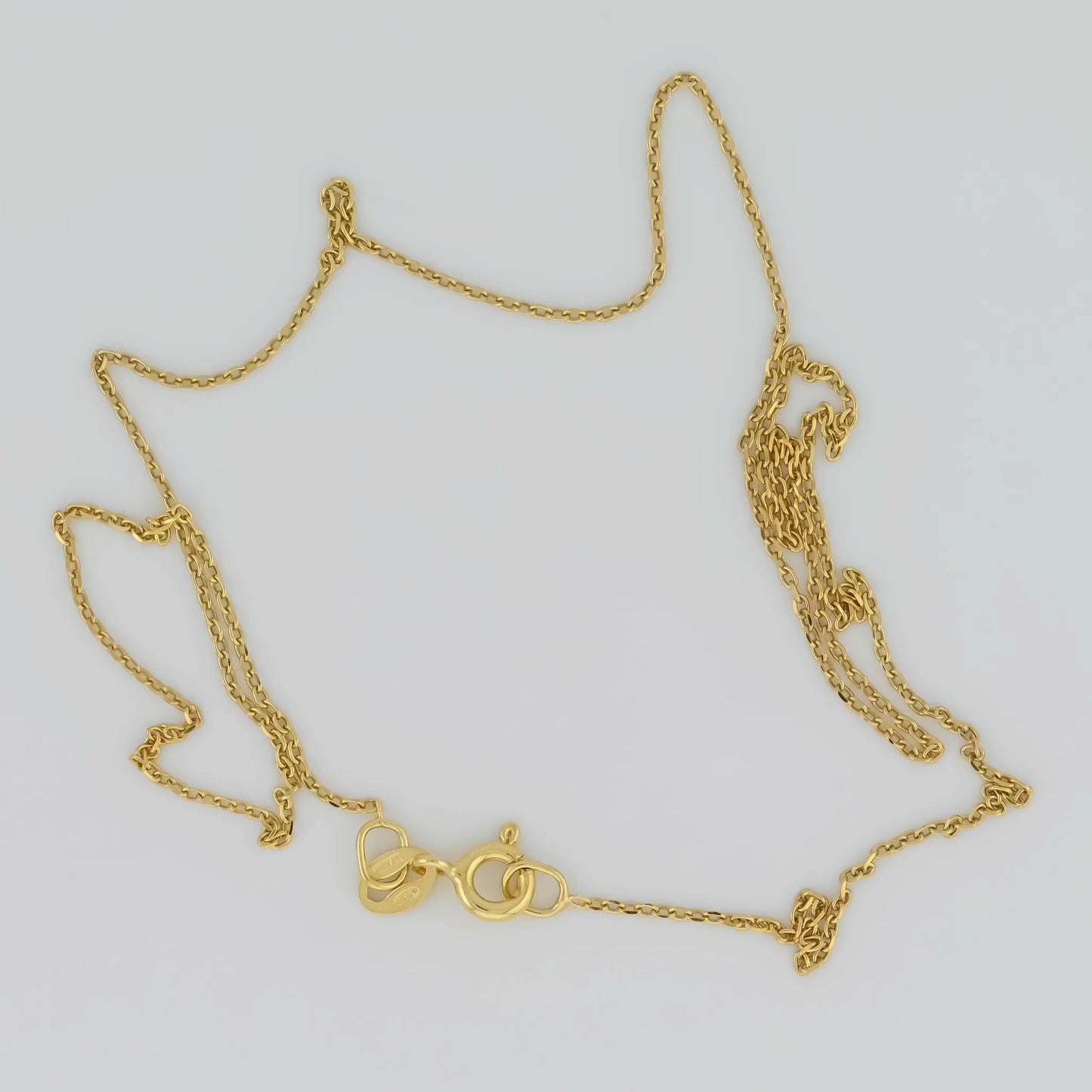 Delicate Gold Plated Sterling Silver Cable Chain