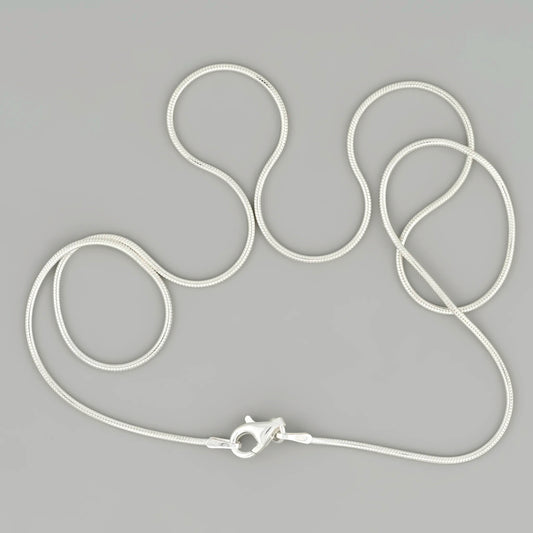 Silver Snake Chain 1mm