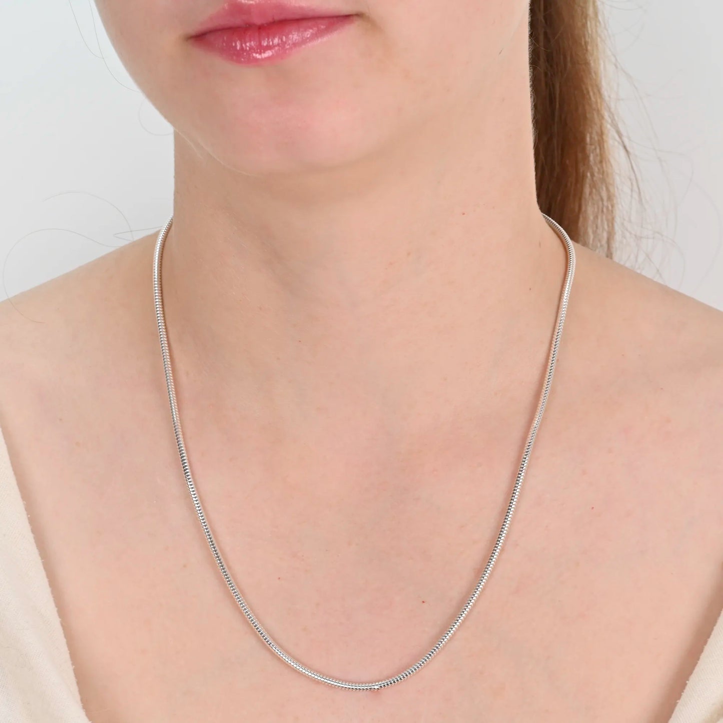 Silver Chain Snake Chain 2.4mm