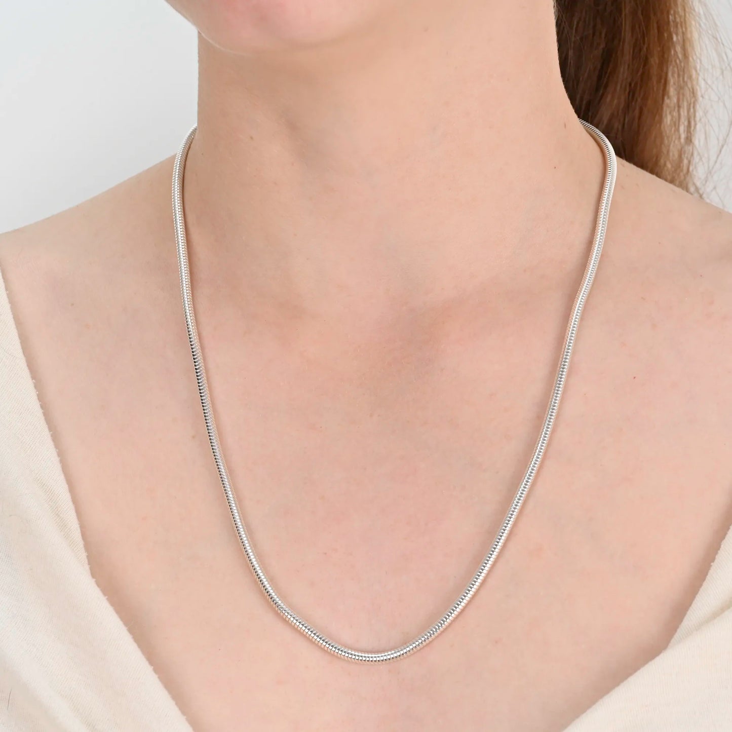 silver chain snake chain 3 1mm