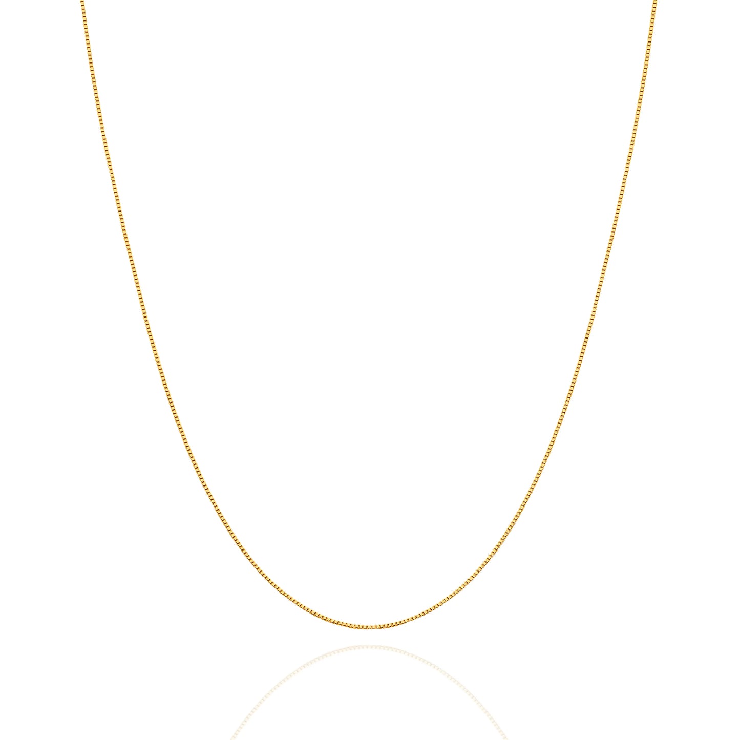 Gold Box Chain 0.5mm