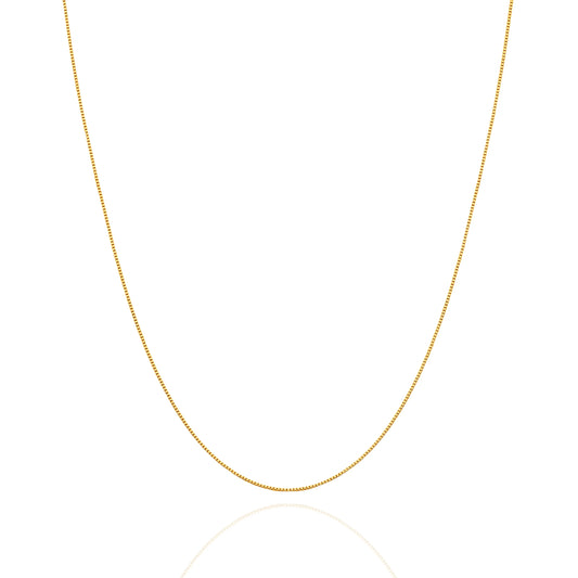 Gold Box Chain 0.5mm