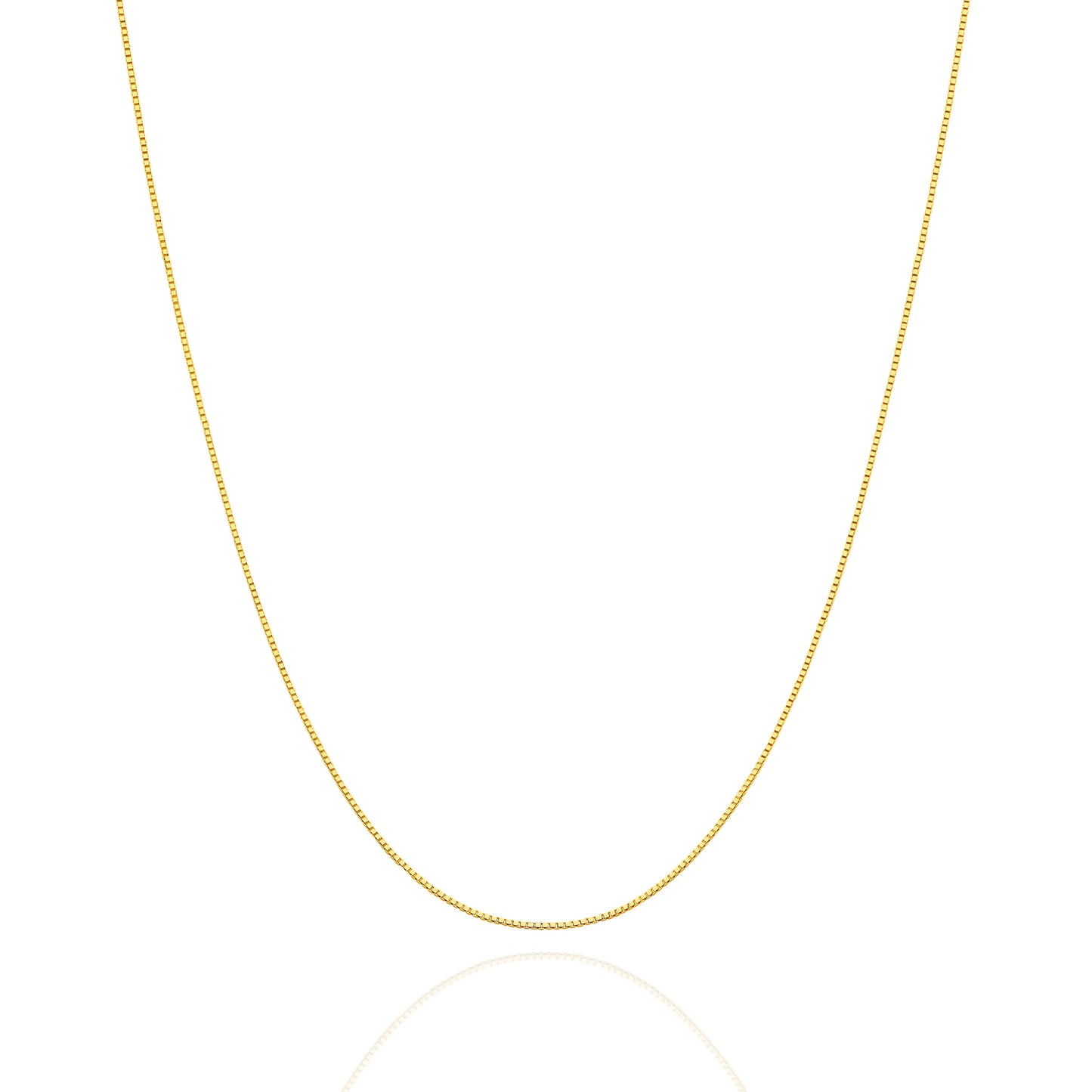 Gold Box Chain 0.6mm