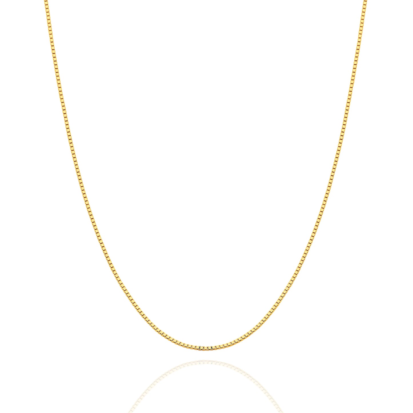 Gold Box Chain 0.8mm