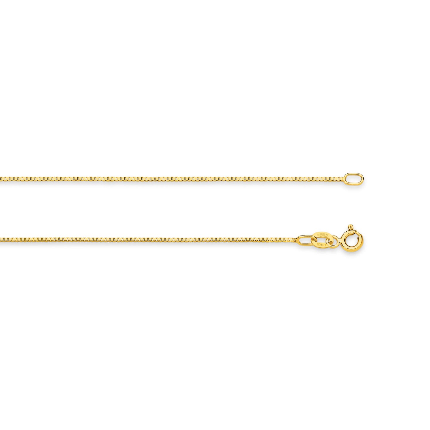 Gold Box Chain 0.8mm