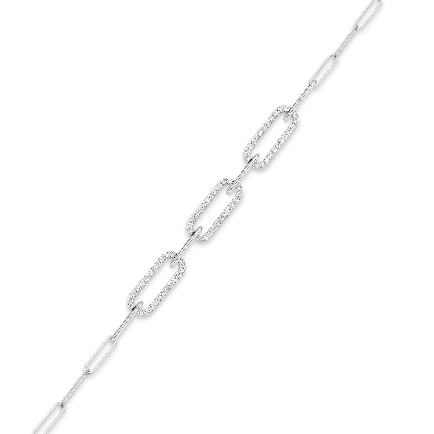Bracelet 0.53ct Solid Gold — top view