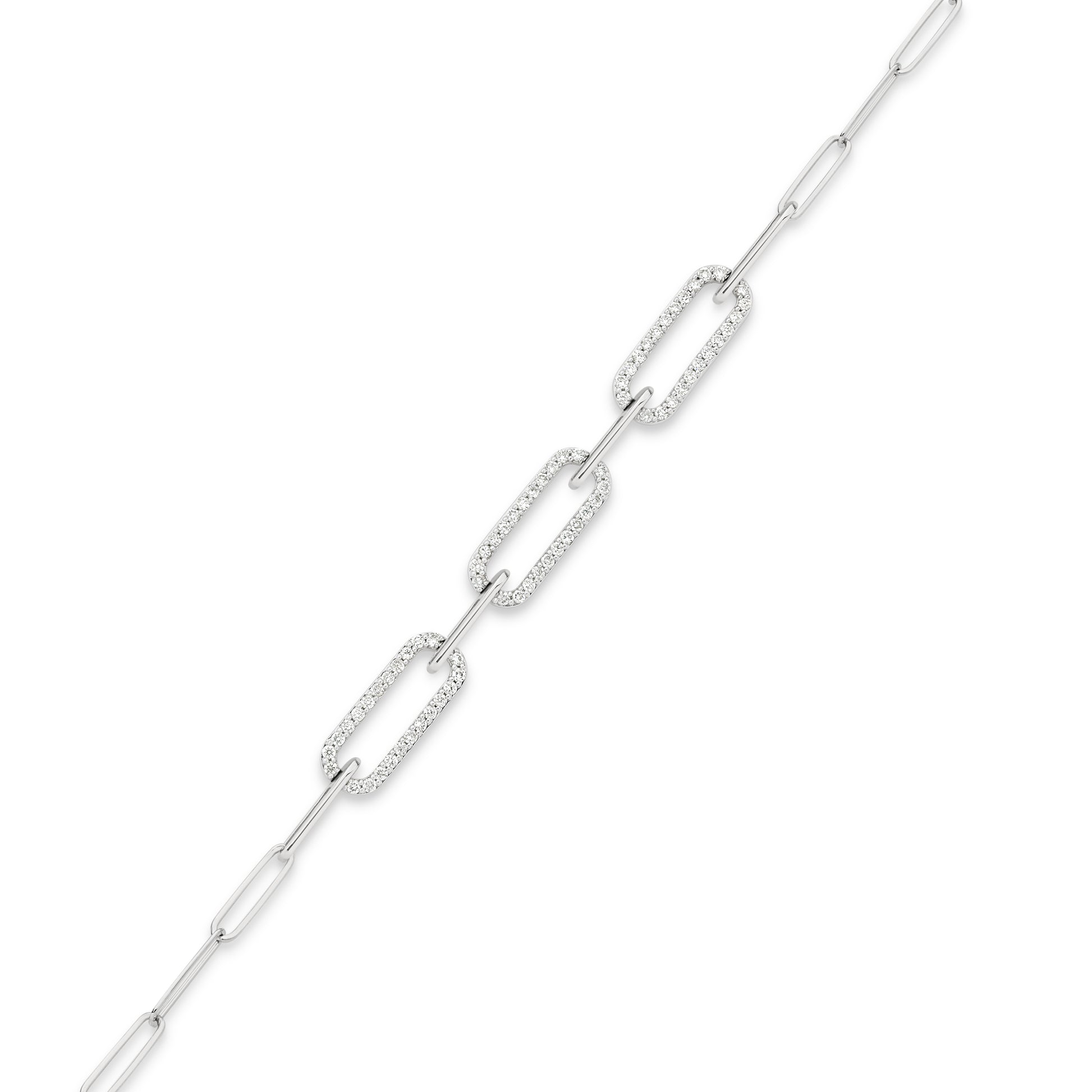 Bracelet 0.53ct Solid Gold — top view