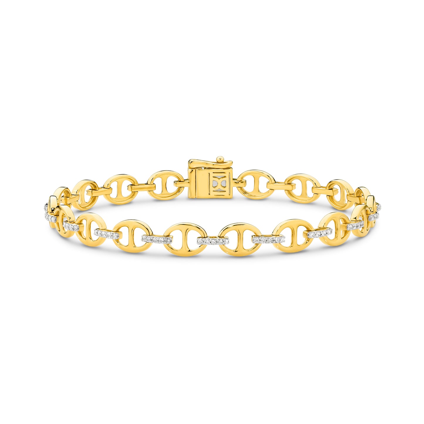 Bracelet 0.5ct Solid Yellow Gold — main view
